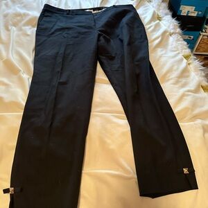 Kate spade black trousers work pants size 14